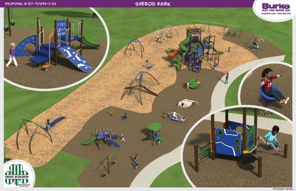 proposed playground sherod park